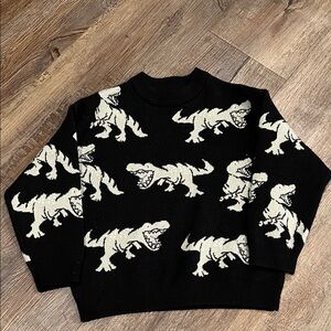ZARA Dinosaur sweater
